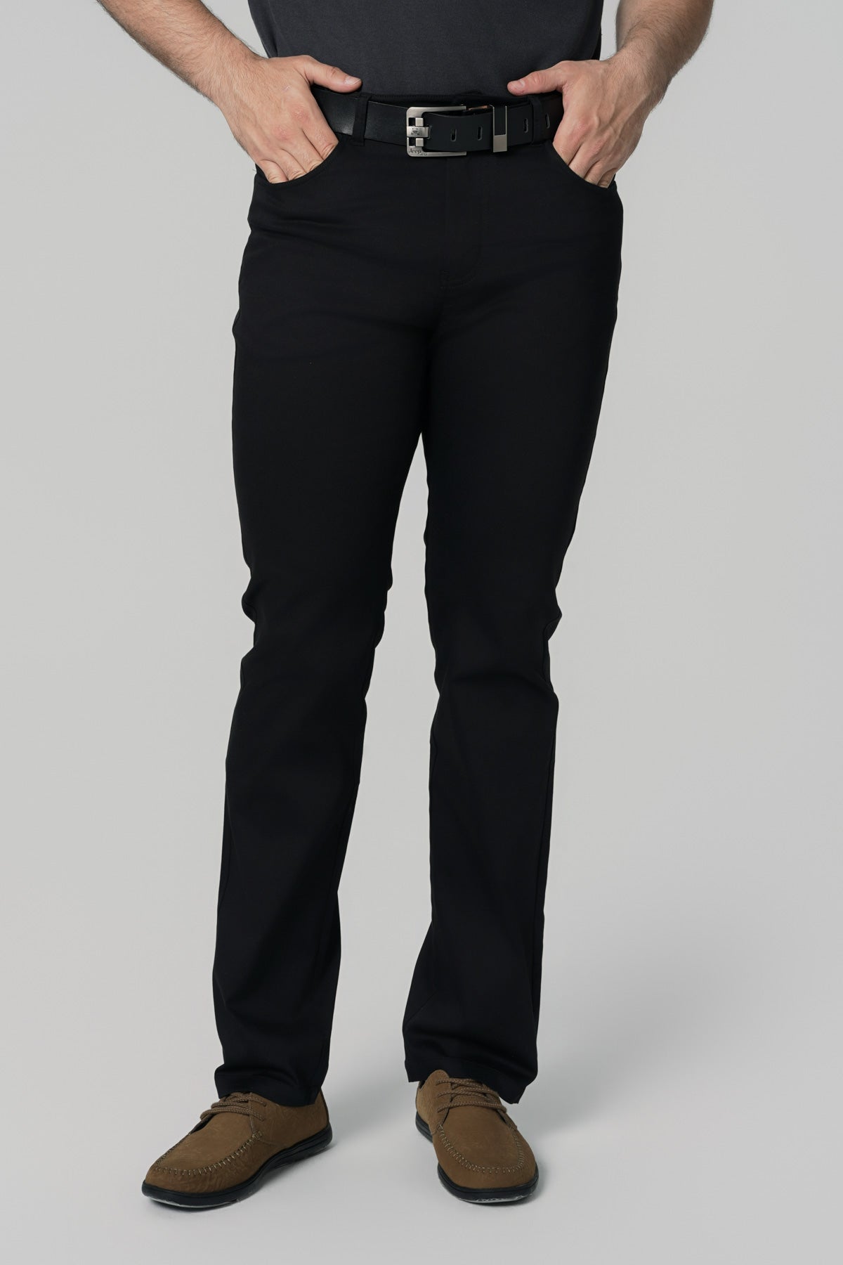 Pantalón Clásico Hombre Negro