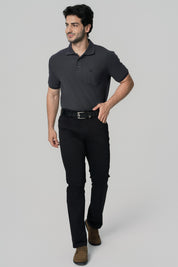 Pantalón Clásico Hombre Negro