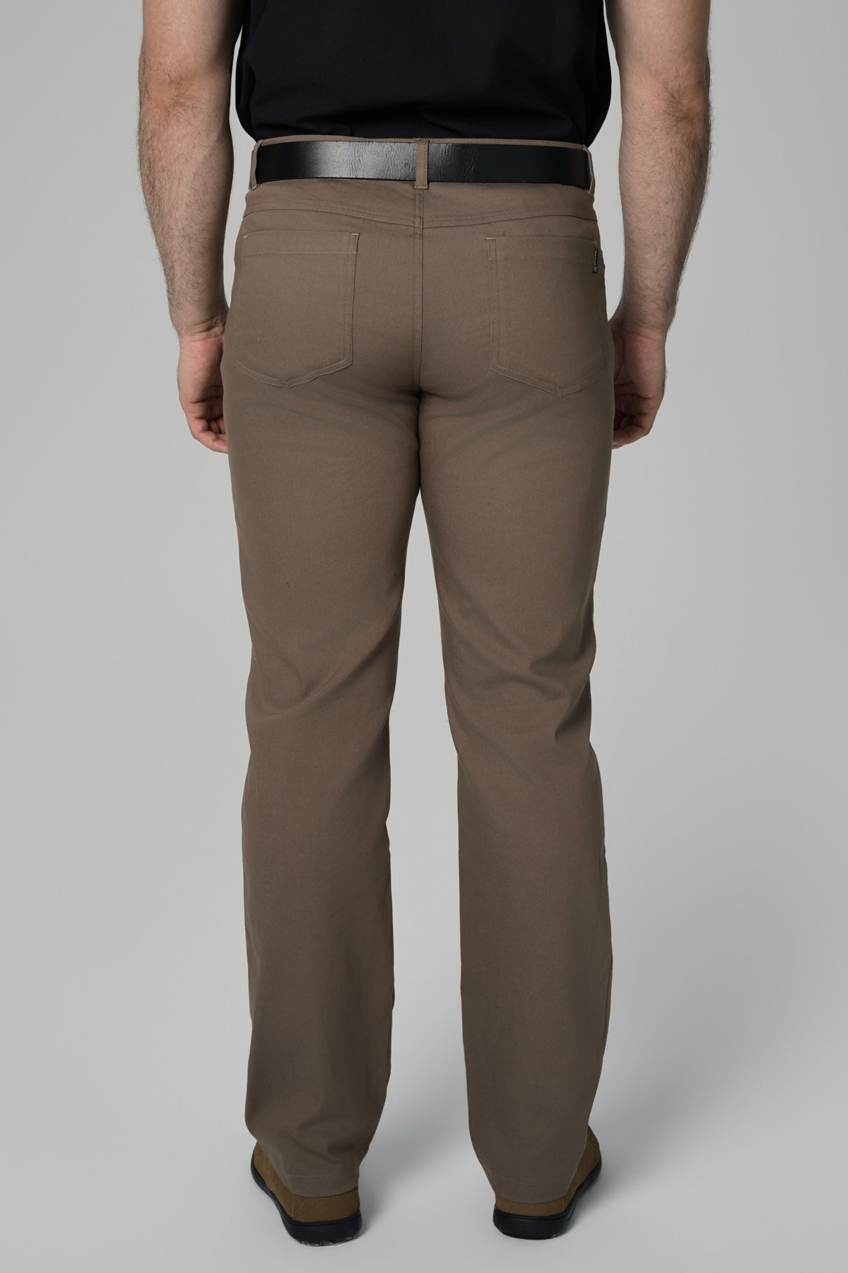 Pantalón Clásico Hombre Café