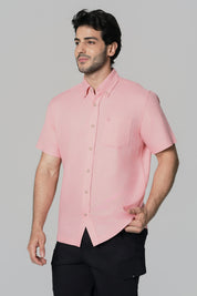 Camisa Regular Hombre Rosado