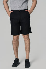 Bermuda Normal Hombre Negro