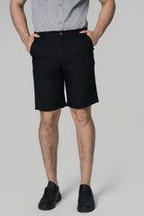 Bermuda Normal Hombre Negro