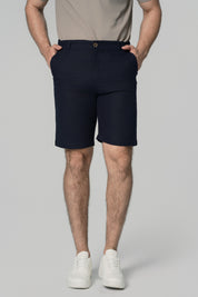 Bermuda Normal Hombre Azul Marino