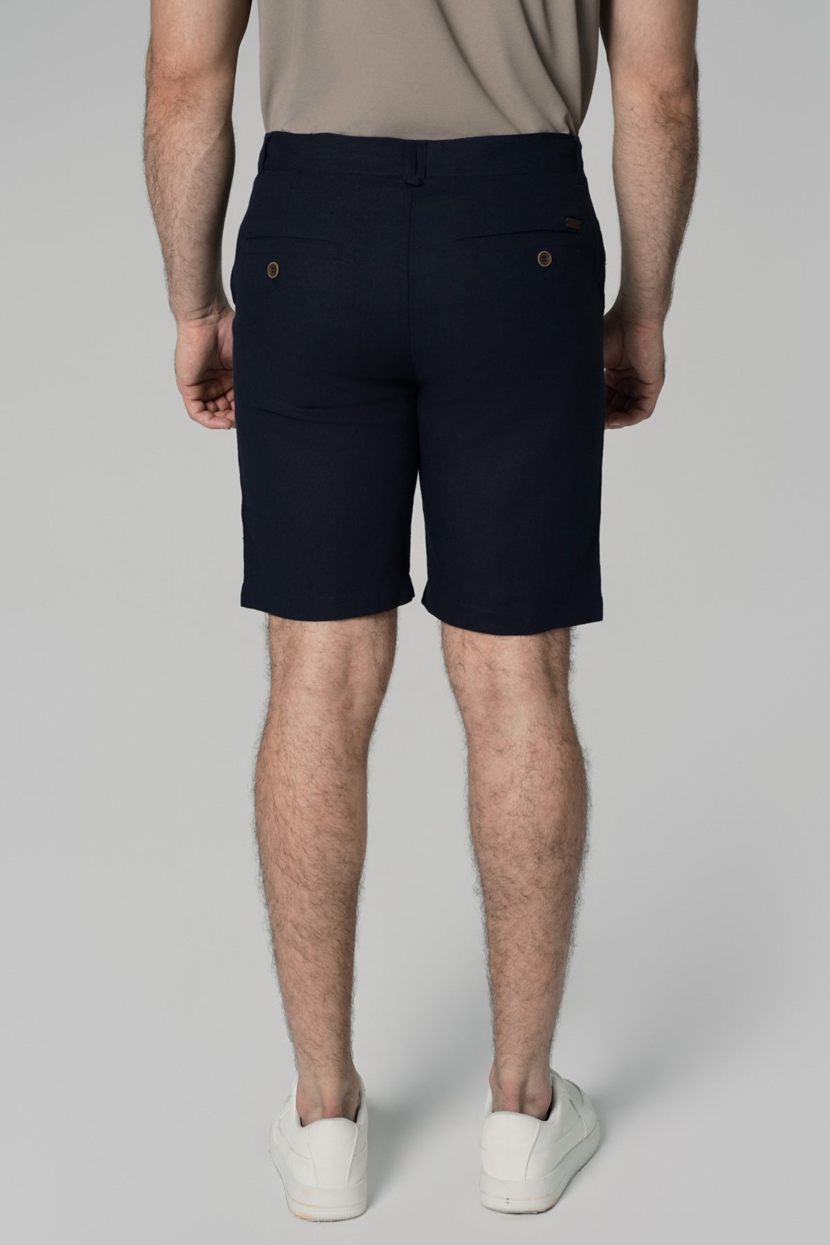 Bermuda Normal Hombre Azul Marino