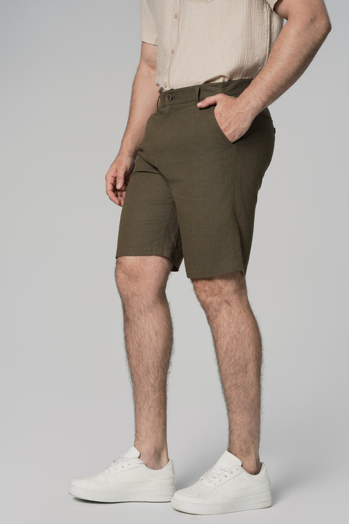Bermuda Normal Hombre Verde