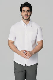 Camisa Regular Hombre Blanco