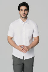 Camisa Regular Hombre Blanco