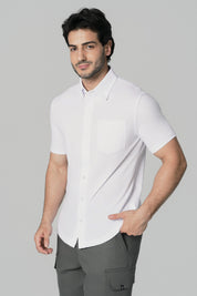 Camisa Regular Hombre Blanco