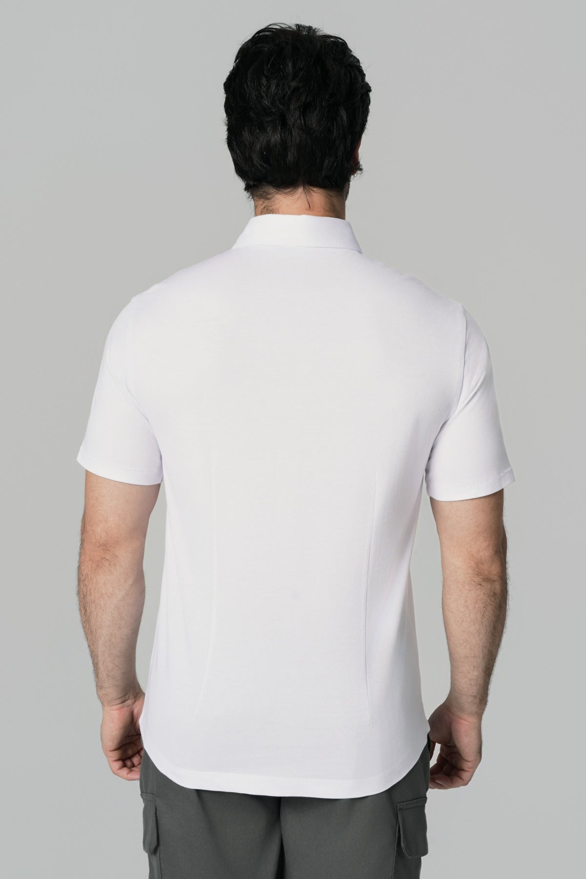 Camisa Regular Hombre Blanco