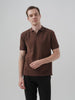 Polera Hombre Regular Café