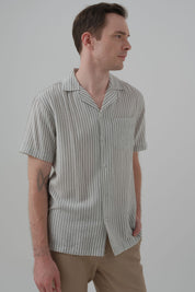 Camisa Regular Hombre Blanco
