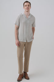 Camisa Regular Hombre Blanco