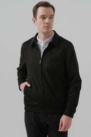 Chaqueta Regular Hombre Negro