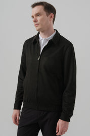 Chaqueta Regular Hombre Negro