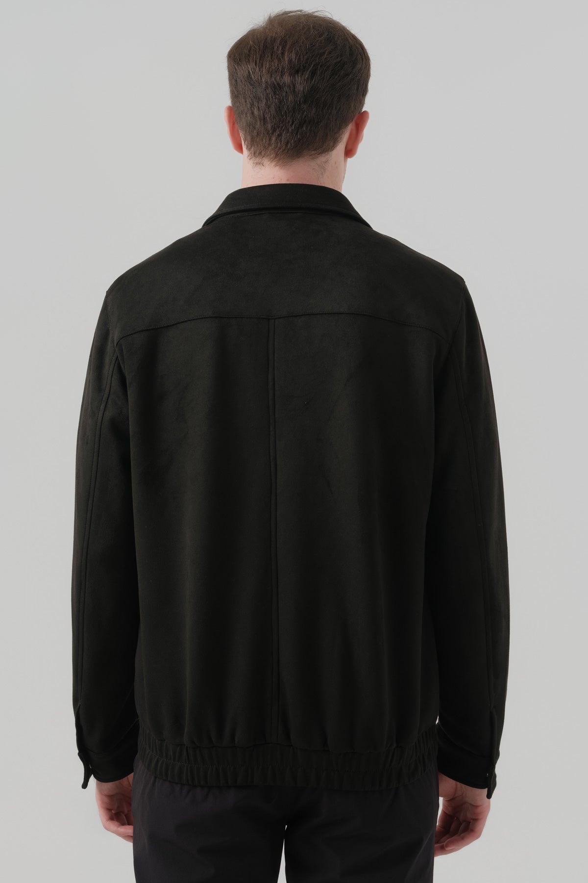 Chaqueta Regular Hombre Negro