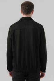 Chaqueta Regular Hombre Negro