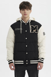 Parka Hombre Slim Negro