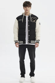 Parka Hombre Slim Negro