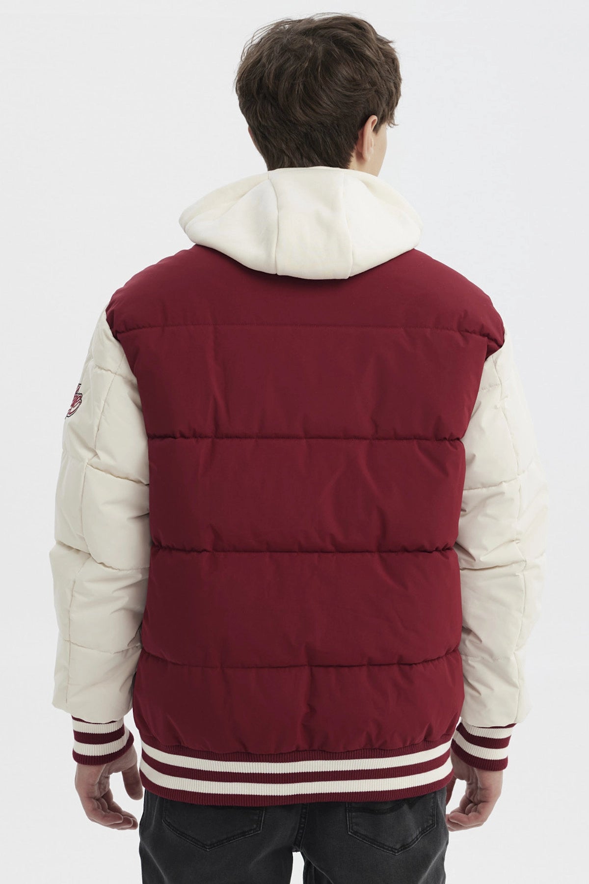 Parka Hombre Slim Ocre