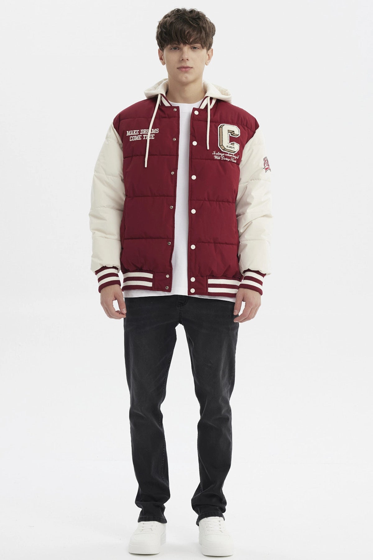Parka Hombre Slim Ocre
