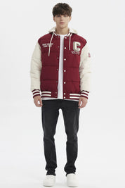 Parka Hombre Slim Ocre
