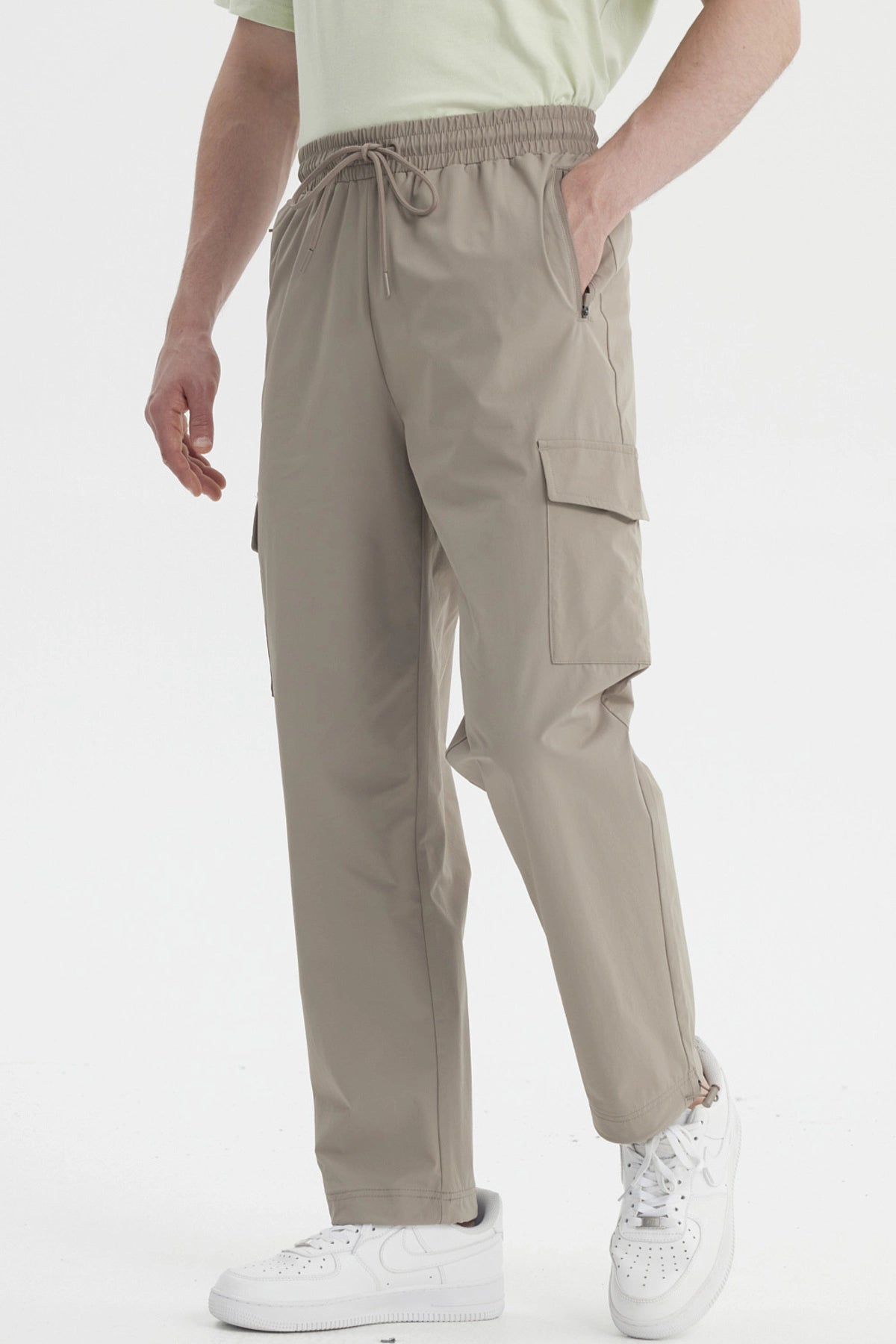 Pantalón Hombre Calce Recto Kaki