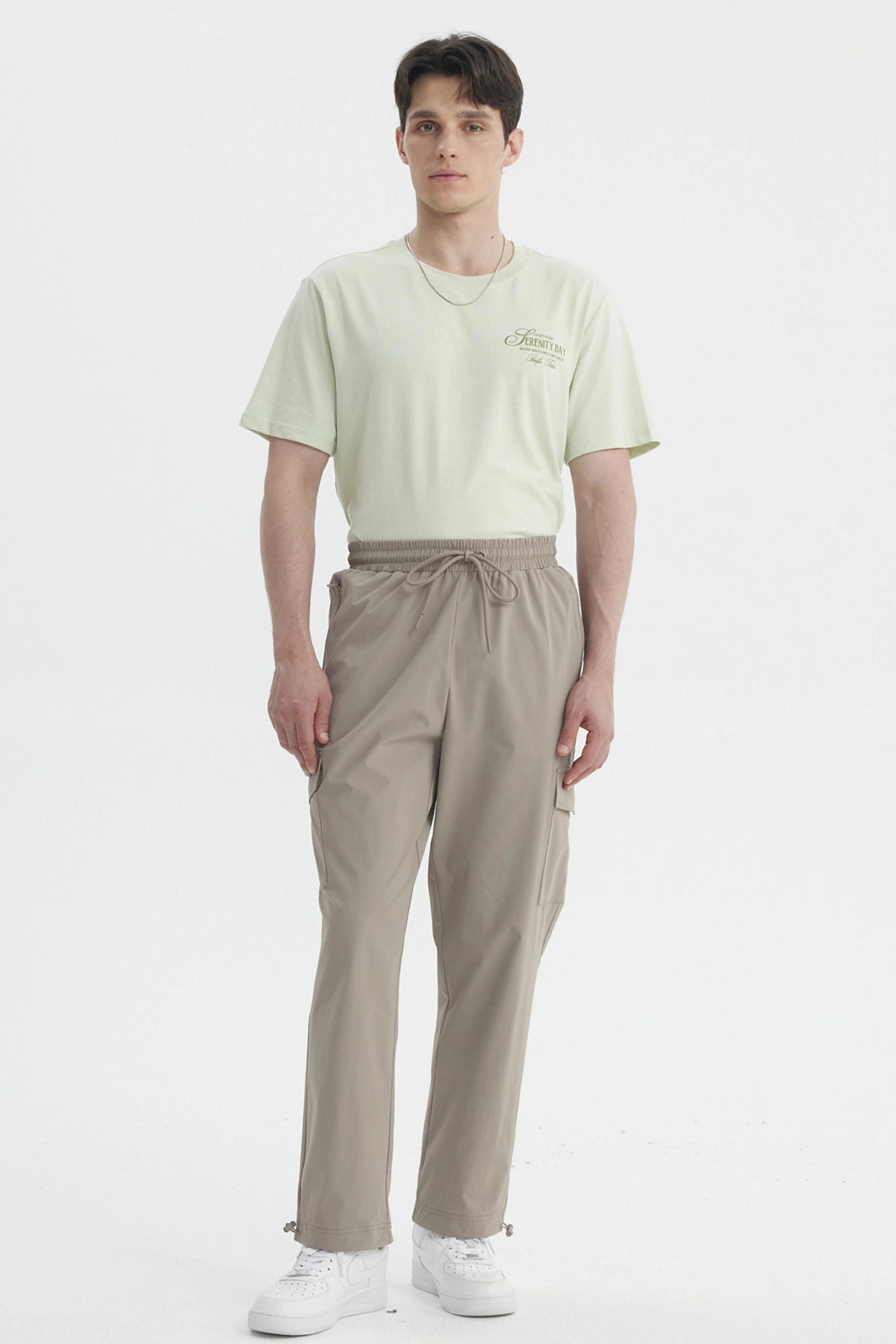 Pantalón Hombre Calce Recto Kaki