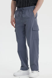 Pantalón Hombre Calce Recto Gris