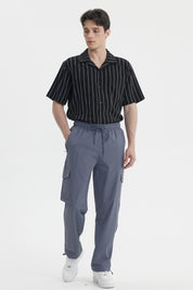 Pantalón Hombre Calce Recto Gris