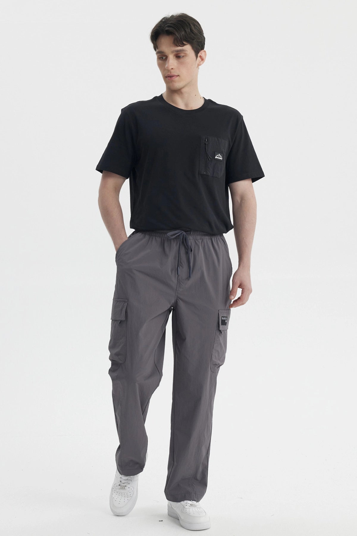 Pantalón Hombre Calce Recto Marengo