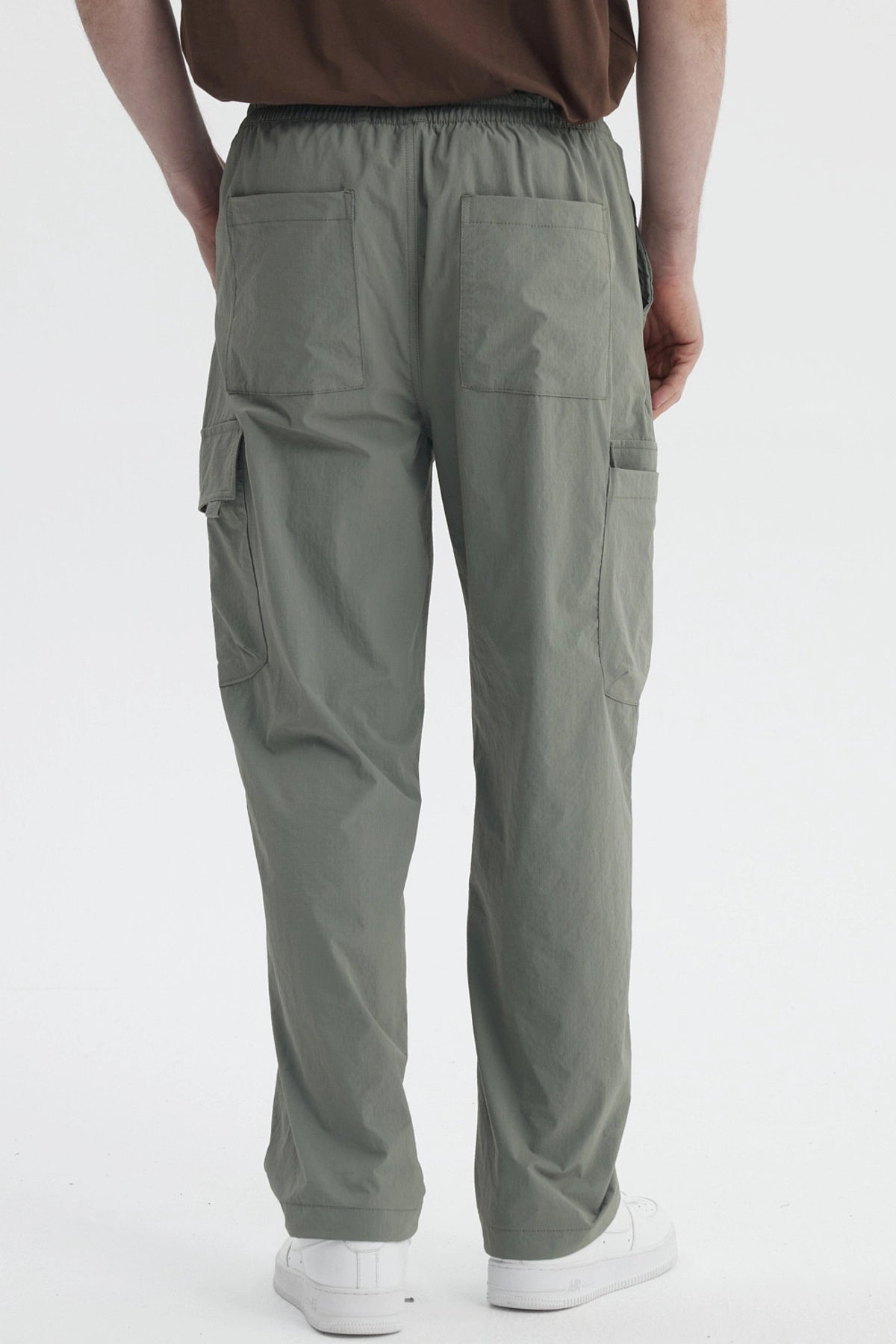 Pantalón Hombre Calce Recto Verde Militar
