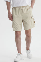 Bermuda Hombre Calce Recto Beige