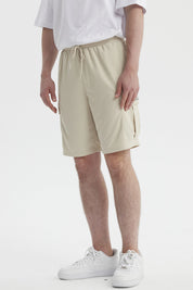 Bermuda Hombre Calce Recto Beige