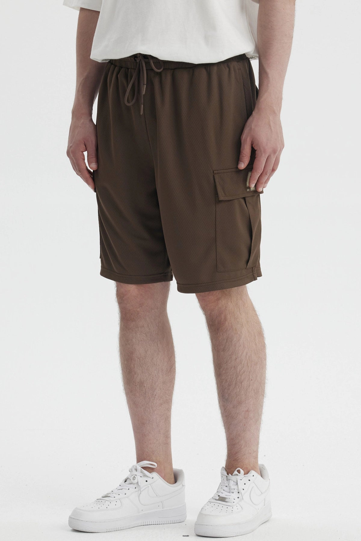 Bermuda Hombre Calce Recto Chocolate