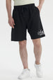 Bermuda Hombre Calce Recto Negro