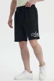 Bermuda Hombre Calce Recto Negro