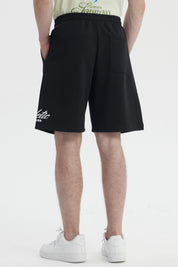 Bermuda Hombre Calce Recto Negro