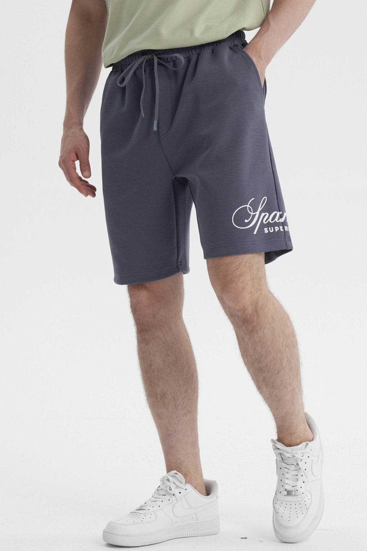 Bermuda Hombre Calce Recto Gris