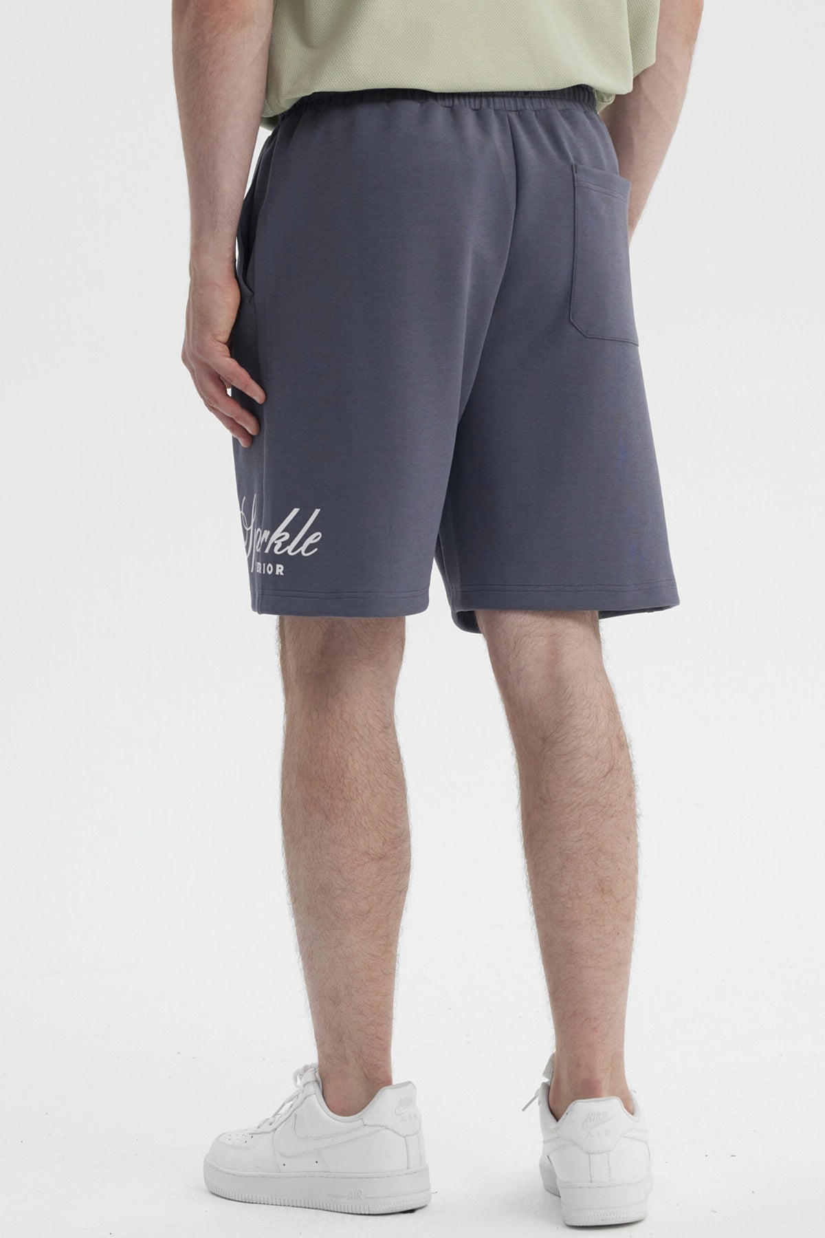 Bermuda Hombre Calce Recto Gris