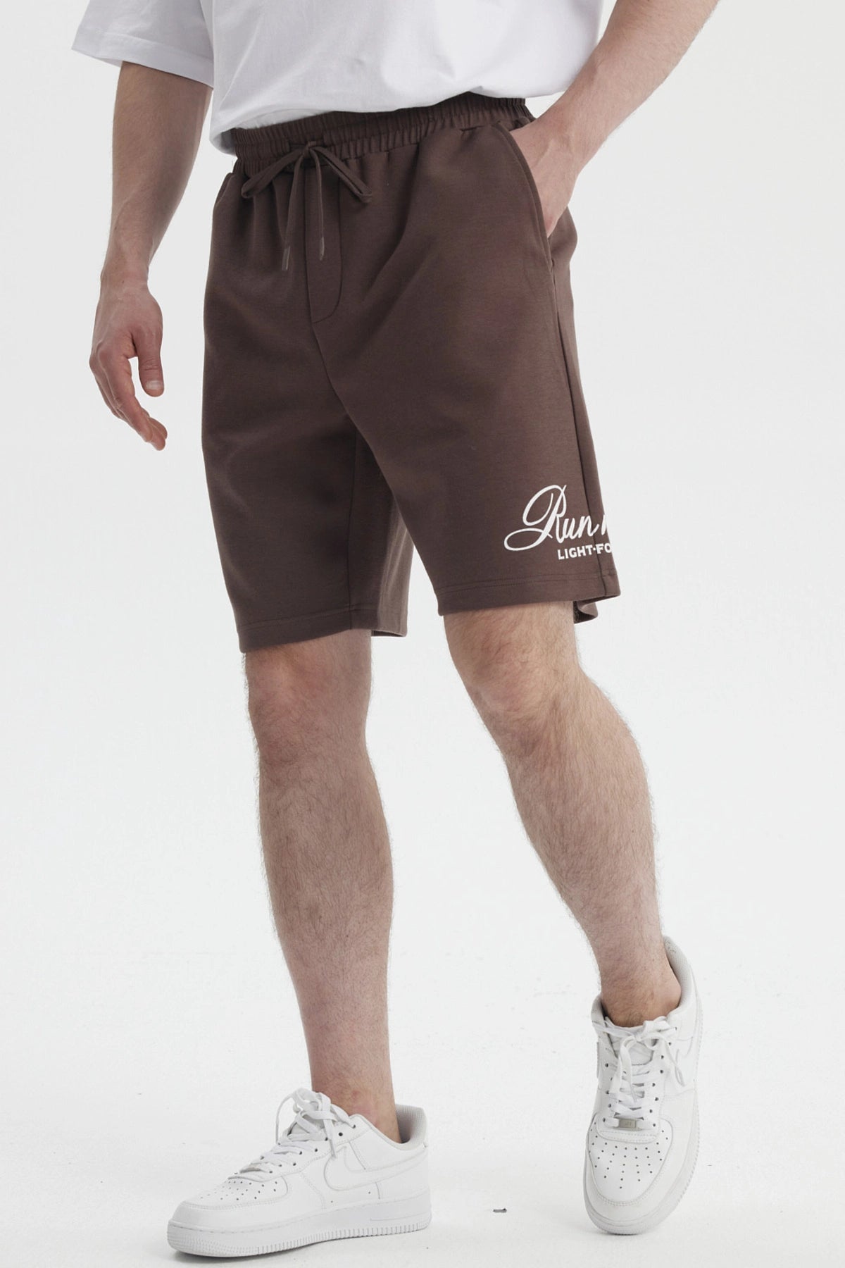 Bermuda Hombre Calce Recto Chocolate