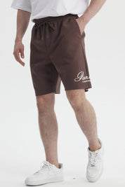 Bermuda Hombre Calce Recto Chocolate