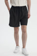 Bermuda Hombre Calce Recto Negro