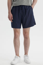 Bermuda Hombre Calce Recto Azul