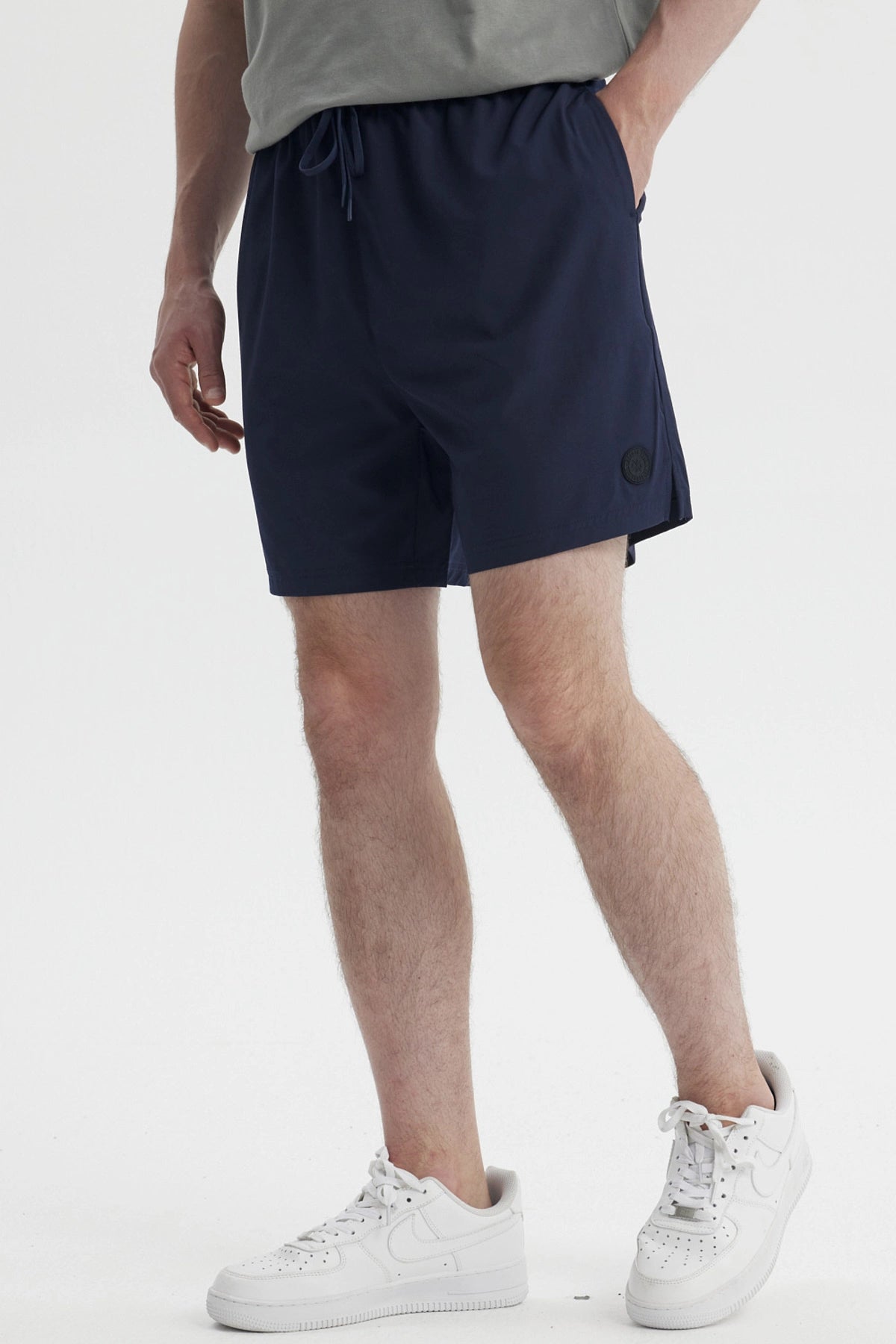 Bermuda Hombre Calce Recto Azul