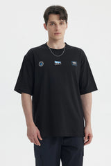 Polera Hombre Oversize Negro