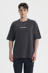 Polera Hombre Oversize Marengo