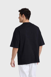 Polera Hombre Oversize Negro