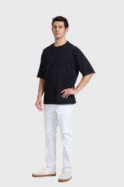 Polera Hombre Oversize Negro