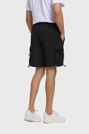 Bermuda Hombre Cargo Técnico Negro