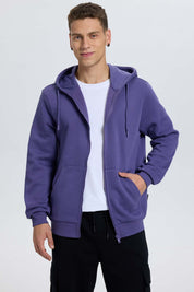 Polerón Hombre Basic Morado